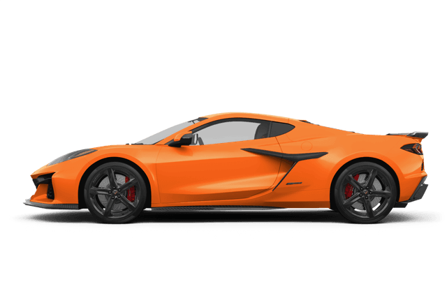 Chevrolet Corvette  - Side view Chevrolet Corvette  - Side view